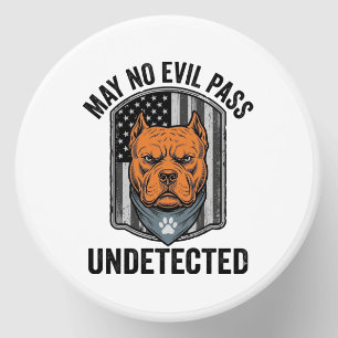 Guard Dog May No Evil Pass Vintage Vector Design Mini Candle Favors