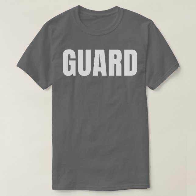 Guard Funny Job Title Profession Birthday Gift Ide T-Shirt (Design Front)