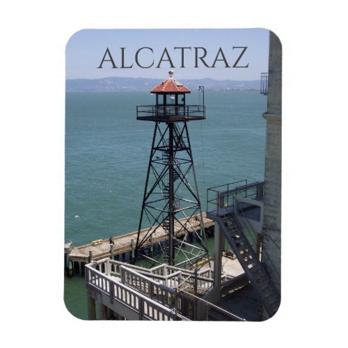 Guard Tower Alcatraz Island Prison California Magnet
