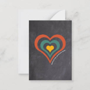 Guard Your Heart Bible Verse Retro Christian Note Card