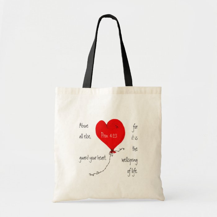 Guard Your Heart Christian Bag