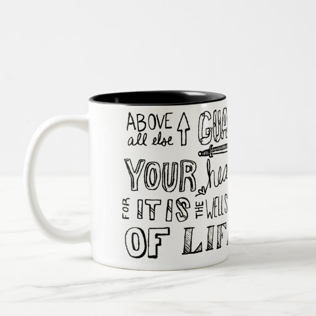 Guard Your Heart Mug (Left)