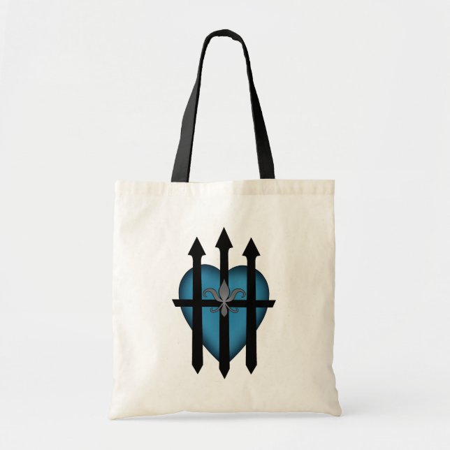 Guarded heart tote bag (Front)
