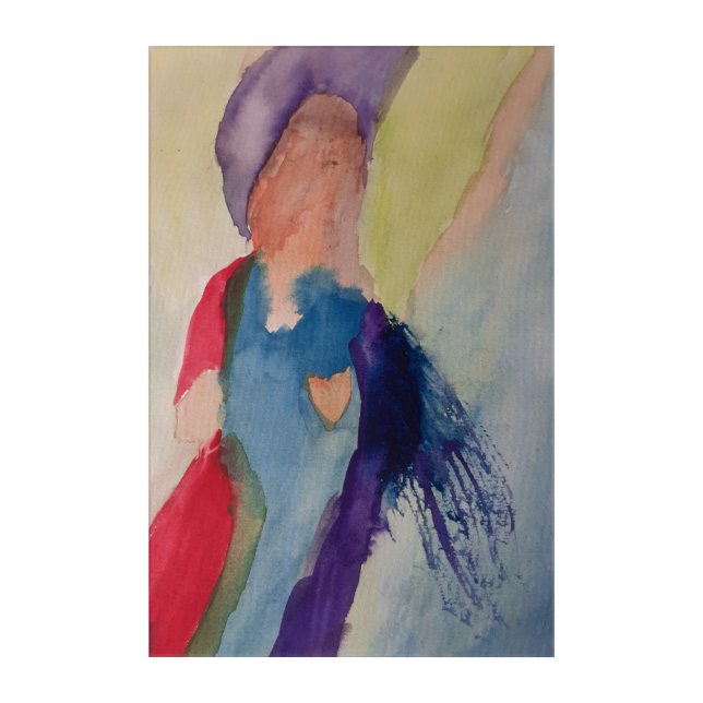 Guardian Angel Acrylic Print (Front)