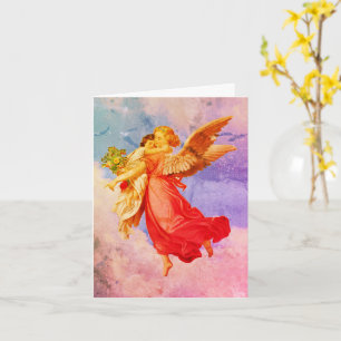 Guardian Angel And Child Art Note Card