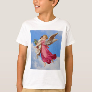 Guardian Angel And Child Girls Shirt