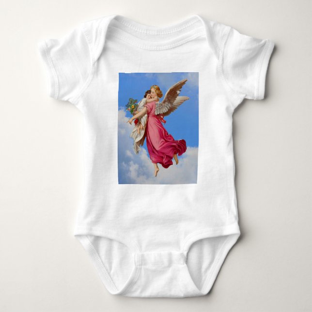 Guardian Angel And Child Infant Shirt (Front)