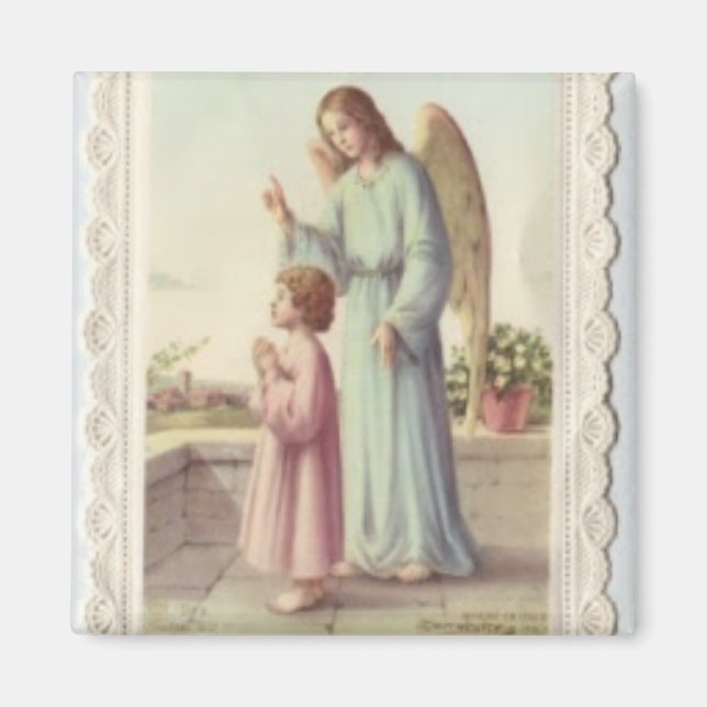 Guardian Angel and Child Magnet (Front)