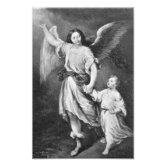 Archangel Ariel - Guardian store of Animals - Ceramic Tile