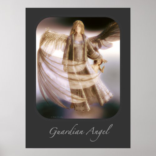 Guardian Angel and Child Poster