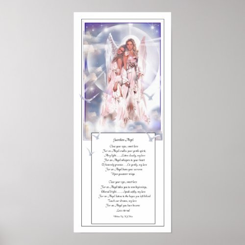 Guardian Angel and Poetry Poster