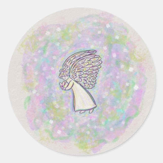 Guardian Angel Art Custom Decal Stickers (Front)