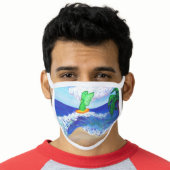 Guardian Angel Art Custom Design Face Mask (Worn Him)