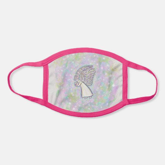 Guardian Angel Art Custom Design Face Mask (Front)