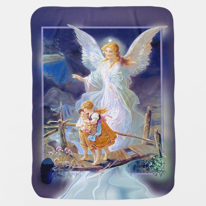 Guardian Angel Baby Blanket