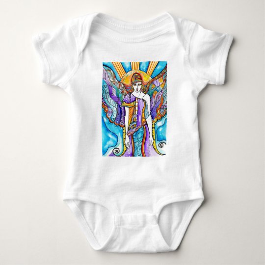 Guardian Angel Baby Bodysuit