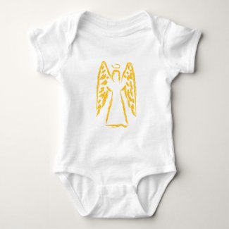 Guardian Angel Baby Bodysuit