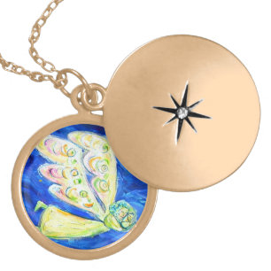 Guardian Angel Baby Charm Necklace Jewelry