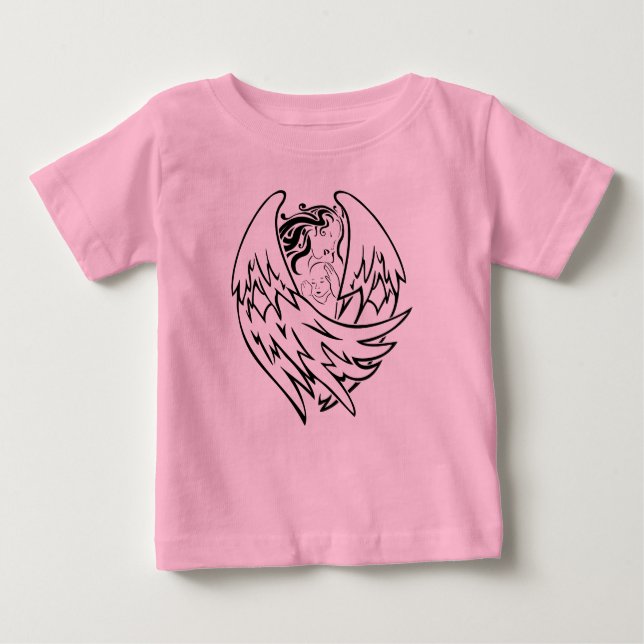 Guardian Angel Baby T-Shirt (Front)