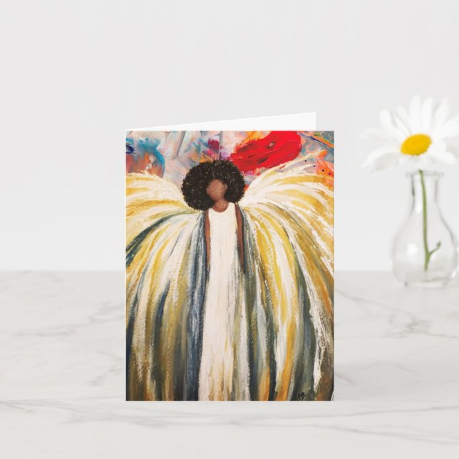 Guardian Angel Blank Card (Small Plant)