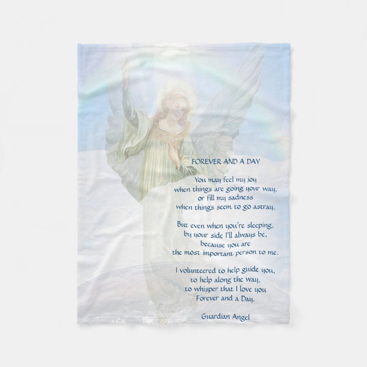 Guardian Angel Blanket Zazzle
