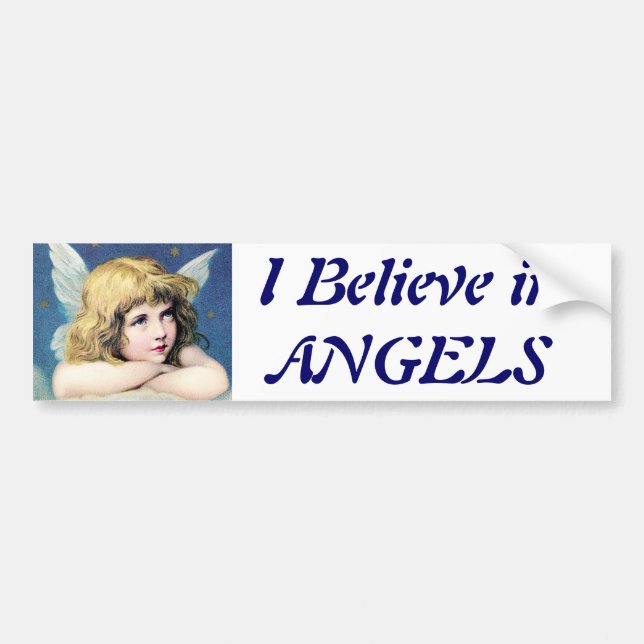 Guardian Angel Bumper Sticker (Front)