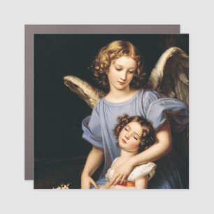 Guardian angel by Joseph Karl Stieler Car Magnet