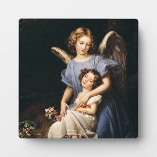 Guardian angel by Joseph Karl Stieler Plaque