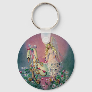 GUARDIAN ANGEL by SHARON SHARPE Keychain