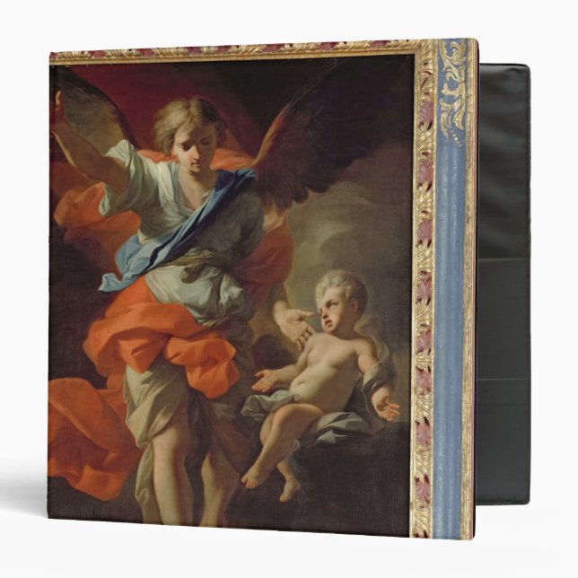 Guardian Angel, c.1685-94 Binder (Front/Inside)
