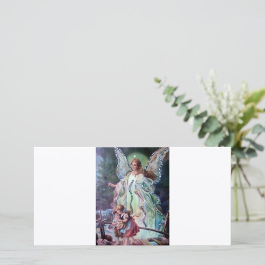 GUARDIAN ANGEL c. 1900 (Standing Front)