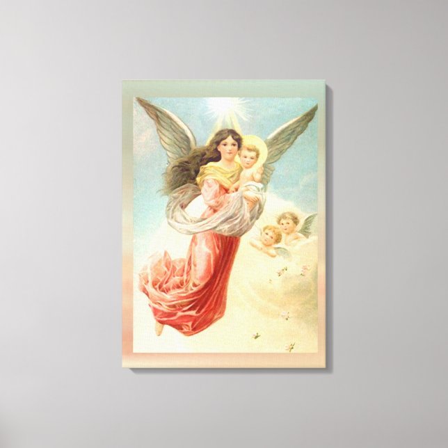 Guardian Angel Canvas Print (Front)