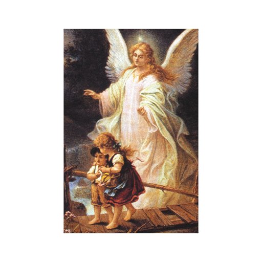 Guardian Angel Canvas Print | Zazzle