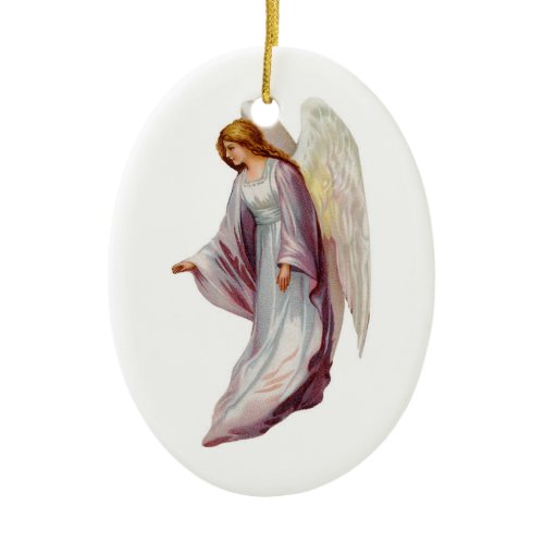 Guardian Angel Ceramic Ornament