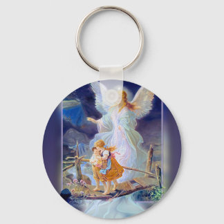 Guardian Angel, Children and Bridge Keychain
