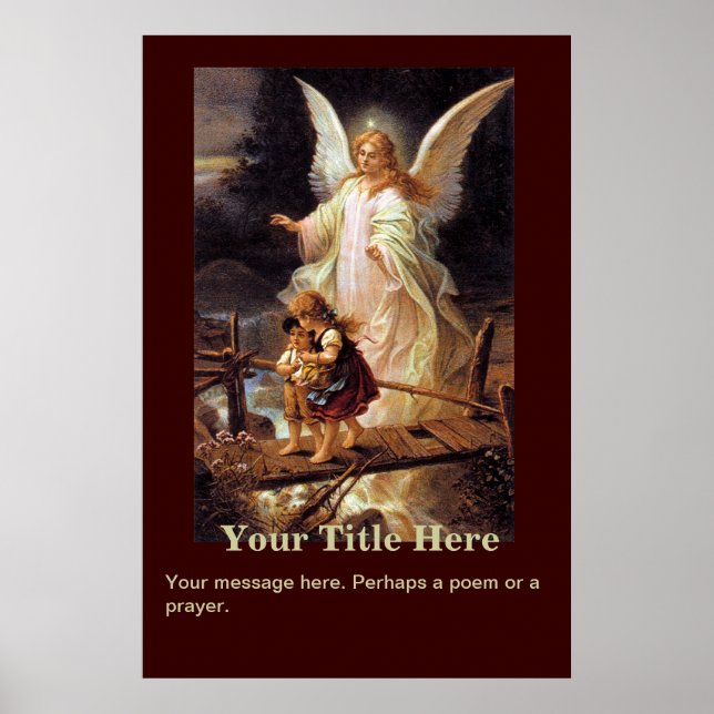 Guardian Angel, Children, Bridge Poster (Front)