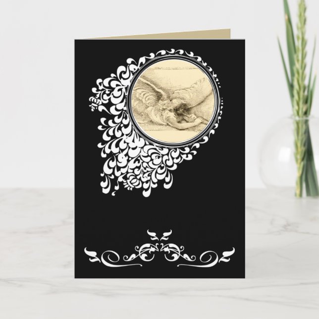 Guardian Angel | Condolences Sympathy Card (Front)