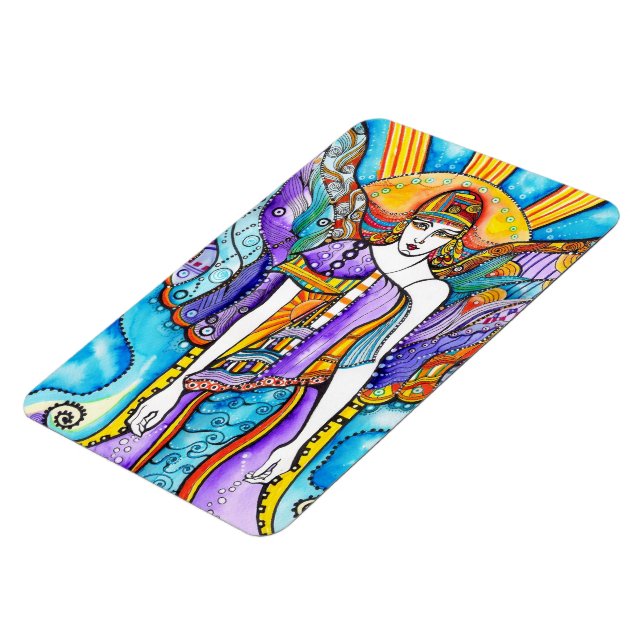 Guardian Angel -day and night Magnet (Left Side)