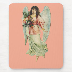 Guardian Angel Divine Watchfulness & Grace Art Mouse Pad