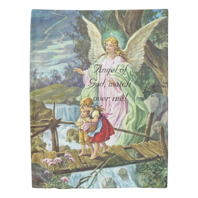 Guardian Angel Duvet Cover (Front)