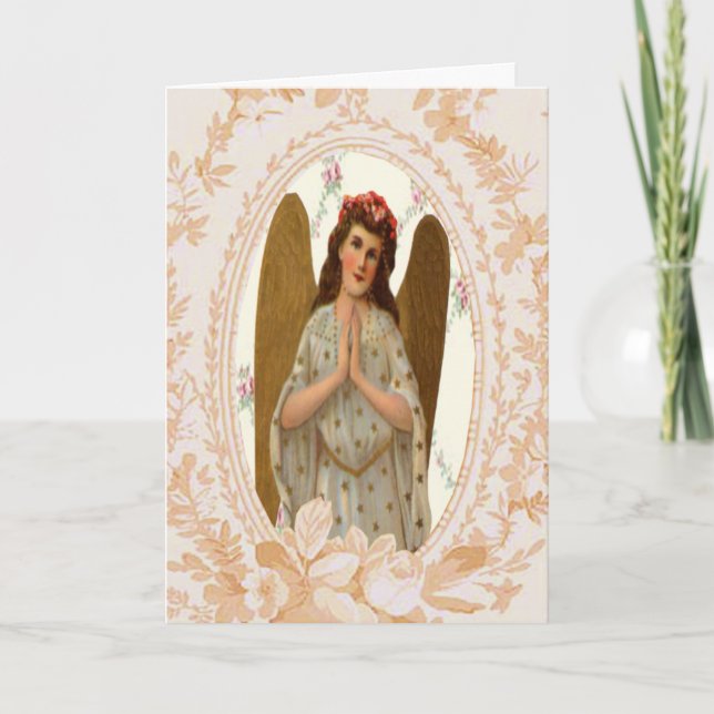 Guardian Angel Easter Card (Front)