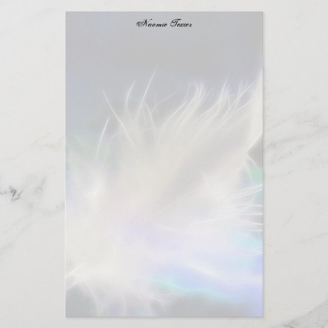 Guardian Angel Feather! Stationery (Front)