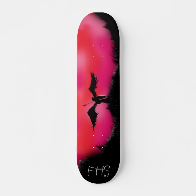 Guardian Angel, FHS Skateboard Deck (Front)