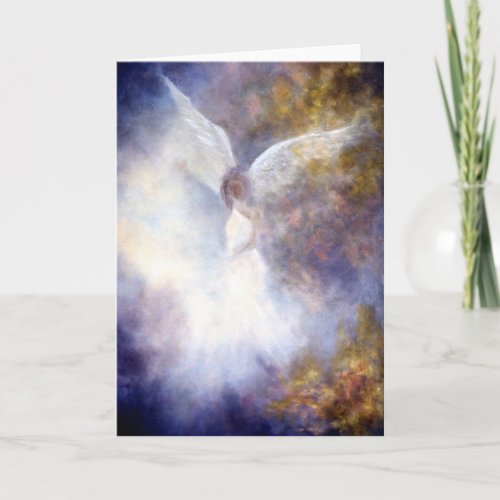 Guardian Angel Fine Art Greeting Card