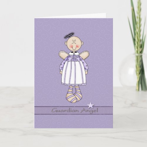 Guardian Angel for Cancer patient Card