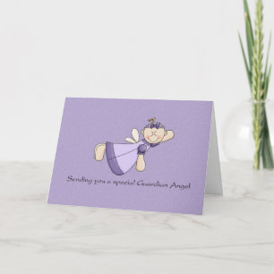 Guardian Angel for Cancer patient Card