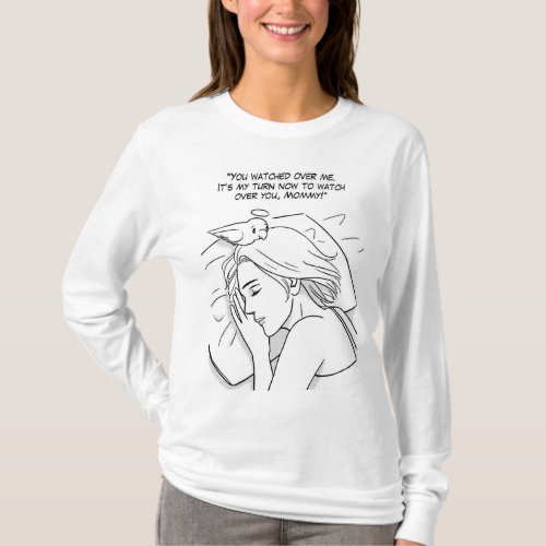 Guardian angel for Mom T_Shirt