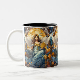 Guardian Angel G-16 Two-Tone Coffee Mug