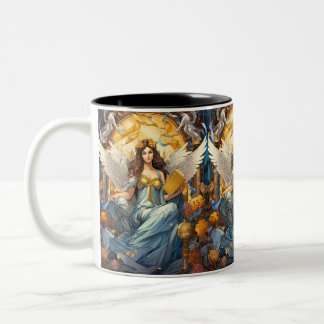Guardian Angel G-16 Two-Tone Coffee Mug