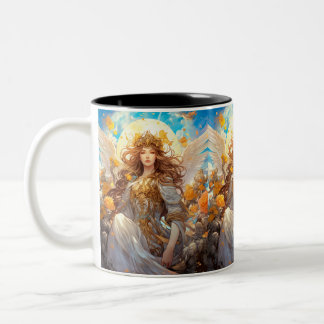 Guardian Angel G-18 Two-Tone Coffee Mug